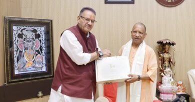 कृषि मंत्री गणेश जोशी ने उत्तर प्रदेश के मुख्यमंत्री योगी आदित्यनाथ से की शिष्टाचार भेंट