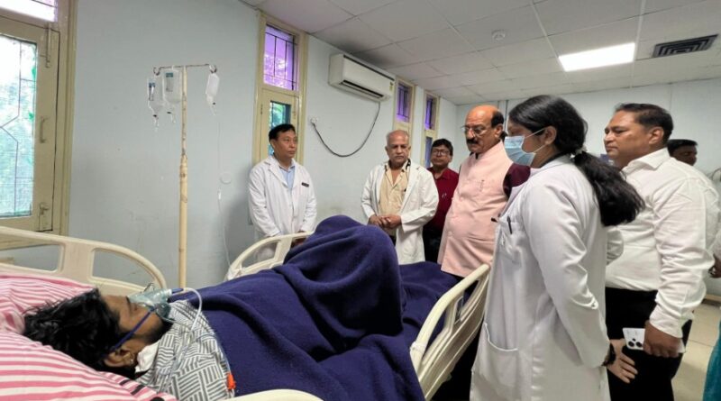 मंत्री सुबोध उनियाल ने डॉक्टर सुशीला तिवारी अस्पताल का किया औचक निरीक्षण