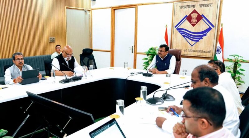 मुख्य सचिव आनन्द बर्द्धन की अध्यक्षता में हुई नाबार्ड की उच्च स्तरीय समिति की बैठक