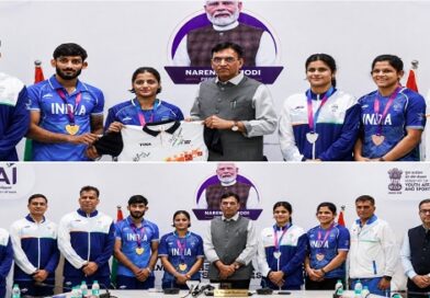 कॉमनवेल्थ 2026 के विजेताओं का सम्मान, खिलाड़ियों को खेल अकादमी खोलने की सलाह