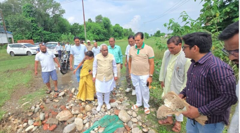 गौहरी माफी में सौंग नदी का बढ़ता कटाव बना चुनौती, स्थायी समाधान पर जोर