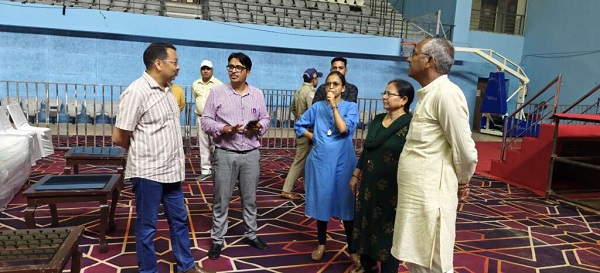 हल्द्वानी: 29 अगस्त को खेल विश्वविद्यालय का CM पुष्कर धामी करेंगे शिलान्यास,सिटी मजिस्ट्रेट और एसडीएम ने किया कार्यक्रम स्थल का निरीक्षण