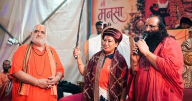2036 ओलंपिक संकल्प कांवड़ यात्रा को संतों का मिला आशीर्वाद