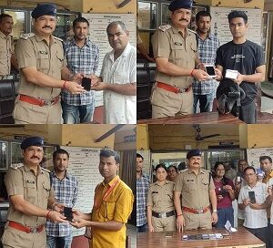 दून पुलिस ने लौटाए 15 खोए मोबाइल, मालिकों के चेहरों पर लौटी मुस्कान