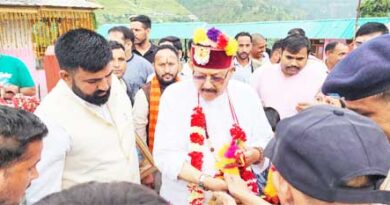 पर्यटन मंत्री महाराज ने किया राजकीय जागड़ा मेले का शुभारंभ