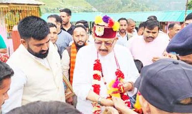 पर्यटन मंत्री महाराज ने किया राजकीय जागड़ा मेले का शुभारंभ