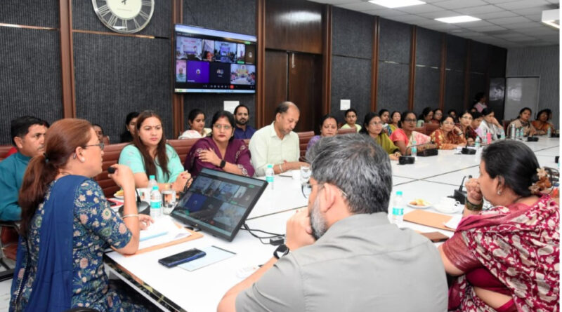 प्रदेश के 20 हजार 67 आंगनबाड़ी केंद्रों में मनाया जाएगा “आंगन का मिलन” कार्यक्रम