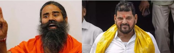 रामदेव और बृजभूषण के बीच विवाद खत्म, मुलाकात में दूर हुई गलतफहमी