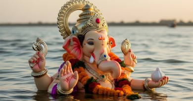 मुंबई में गणेश विसर्जन को लेकर उमड़ा आस्था का सैलाब, सुरक्षा के कड़े इंतजाम