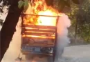 नैनीताल-काठगोदाम मार्ग पर पटाखों से भरे एक ट्रक में अचानक लगी आग