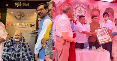 द्रोणासागर में परम श्रद्धेय बाबा नीम करोली जी की प्रतिमा के अनावरण